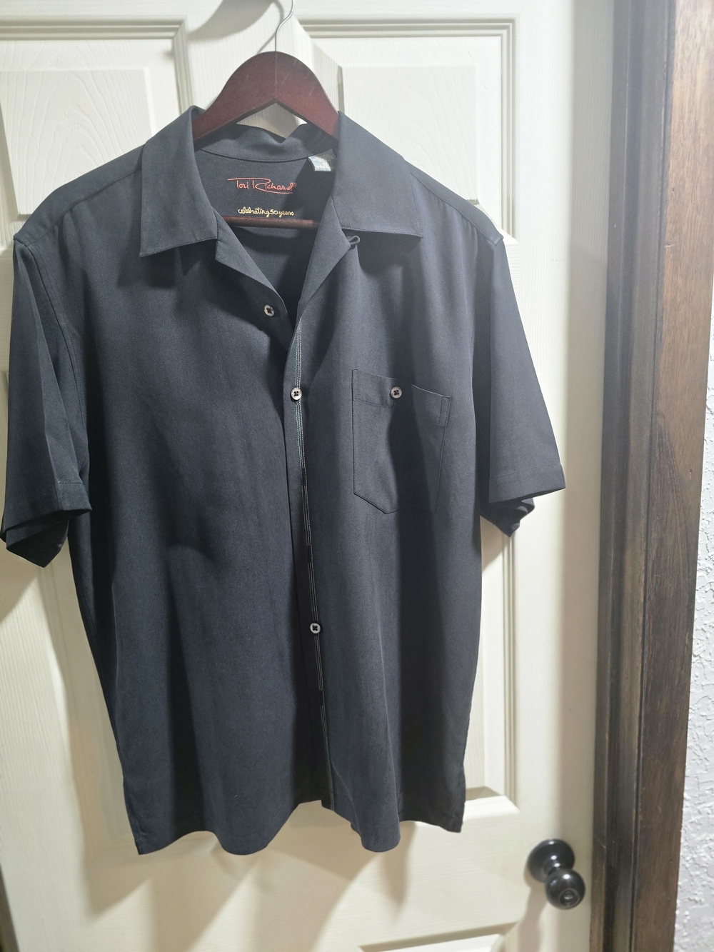 Vintage Tori Richards Honolulu Palm Shirt